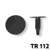 TR112 - 25 or 100 / Trim Panel Retainer (1/4" Hole Size)
